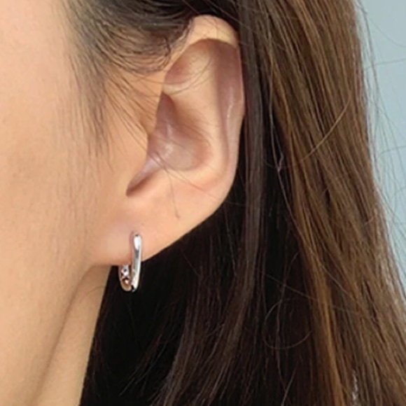 NWT STERLING SILVER EARRINGS - Picture 3 of 5